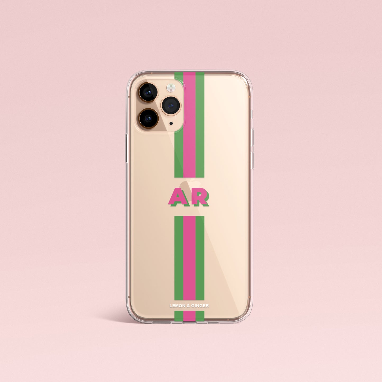 Custom iPhone case * CLASSIC MONOGRAM *