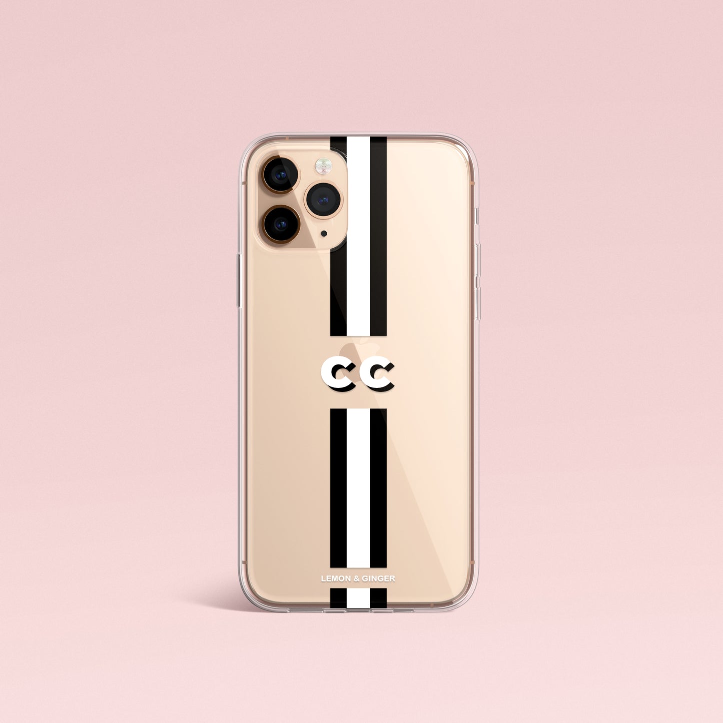 Custom iPhone case * CLASSIC MONOGRAM *