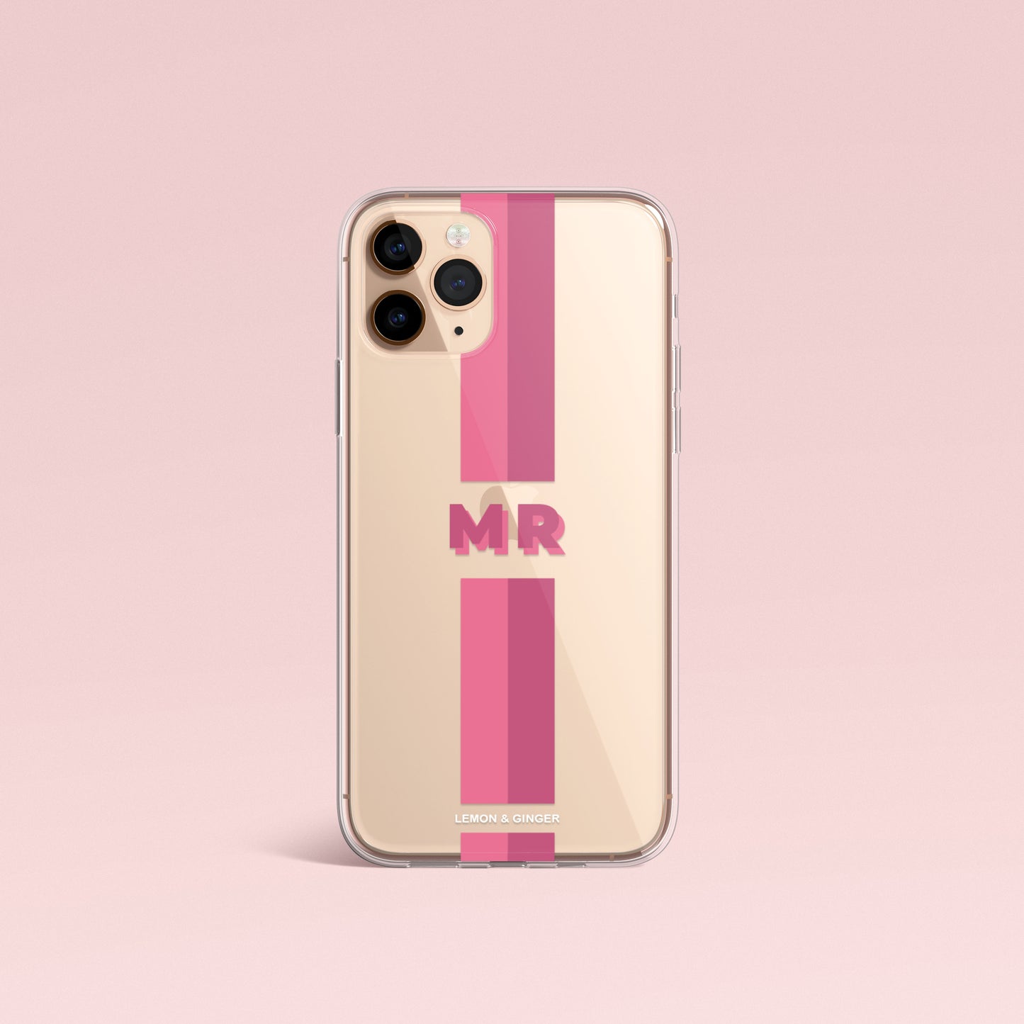 Custom iPhone case *MODERN MONOGRAM *