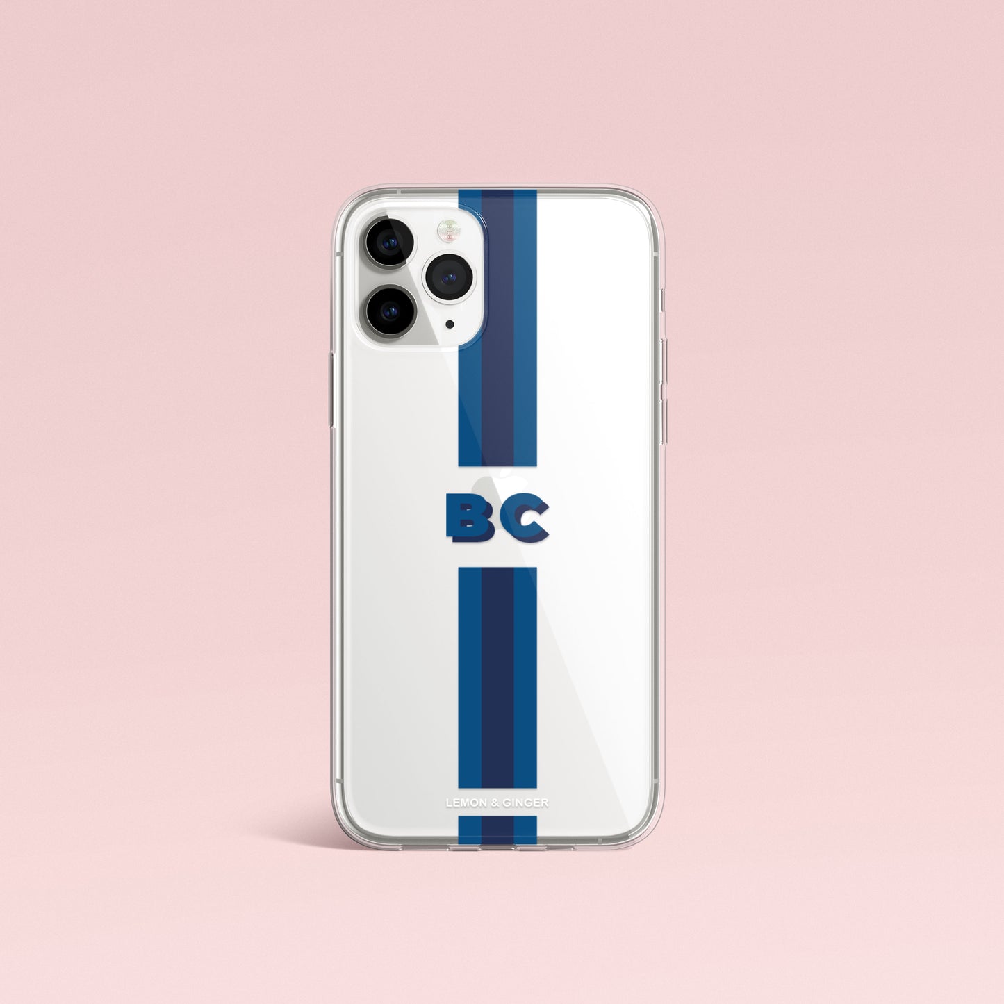 Custom iPhone case * CLASSIC MONOGRAM *