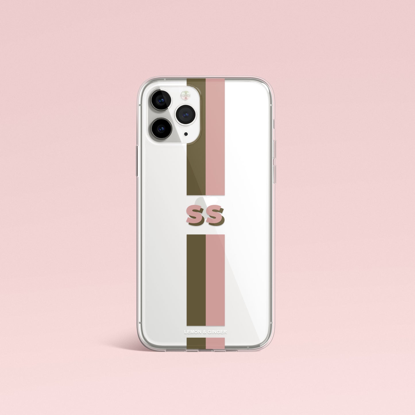 Custom iPhone case *MODERN MONOGRAM *