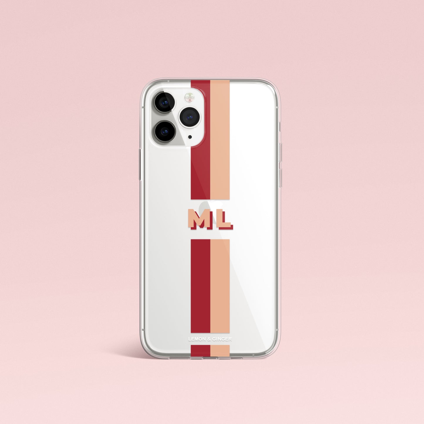 Custom iPhone case *MODERN MONOGRAM *