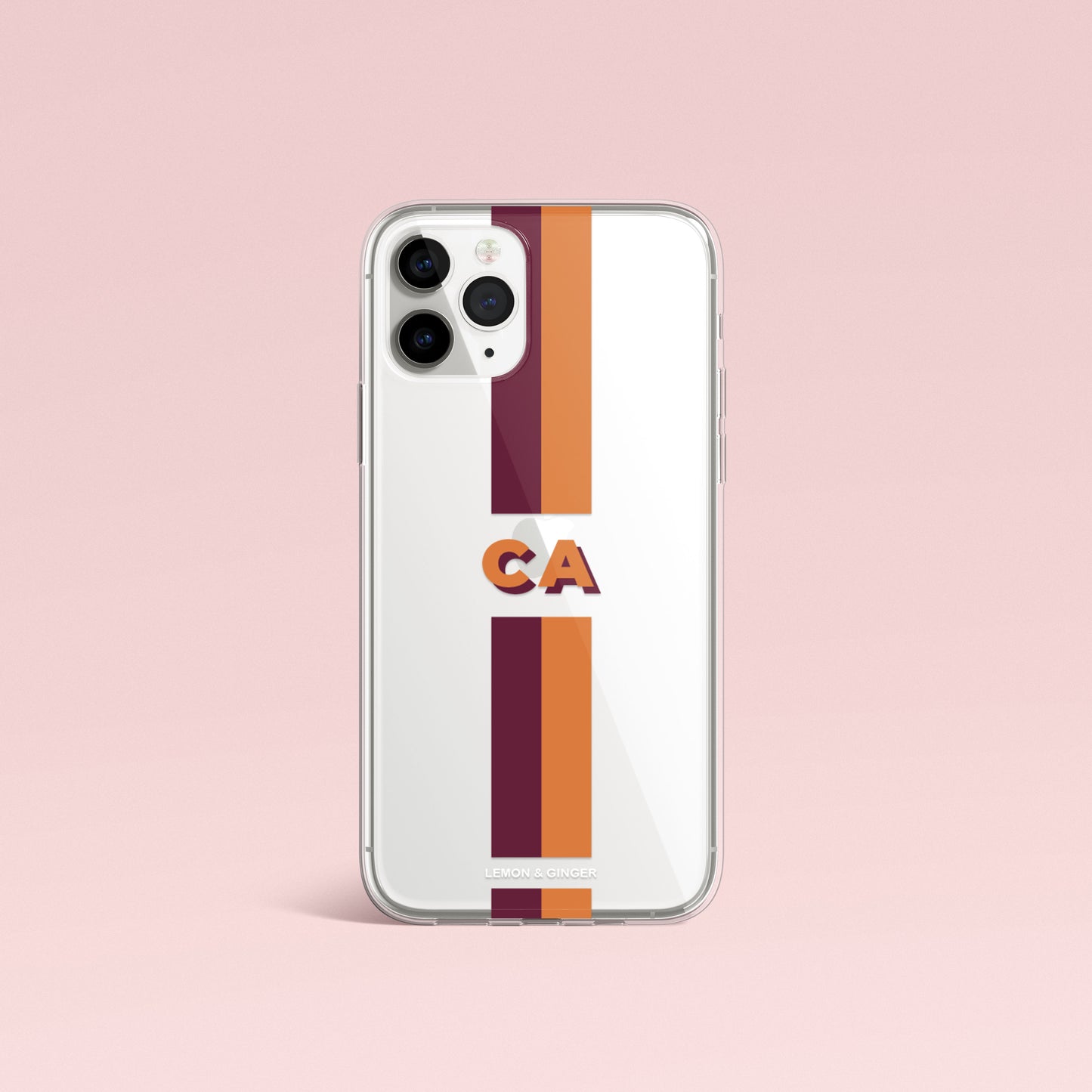 Custom iPhone case *MODERN MONOGRAM *