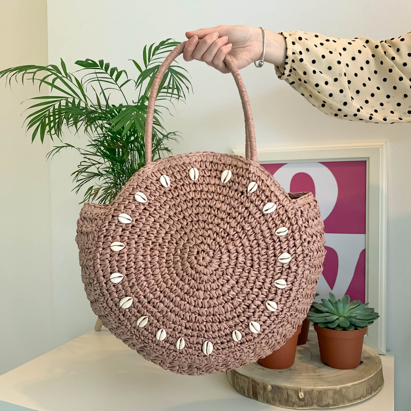 MORGANA TOTE | PINK