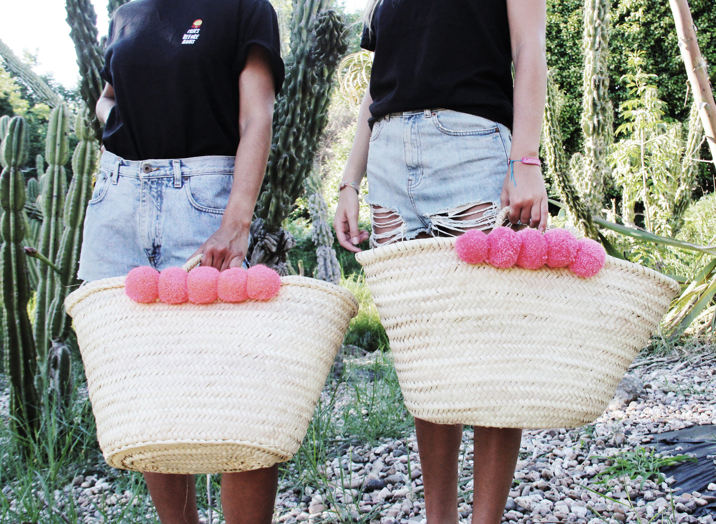 POM POM BASKET | Cesto personalizado com POM POM