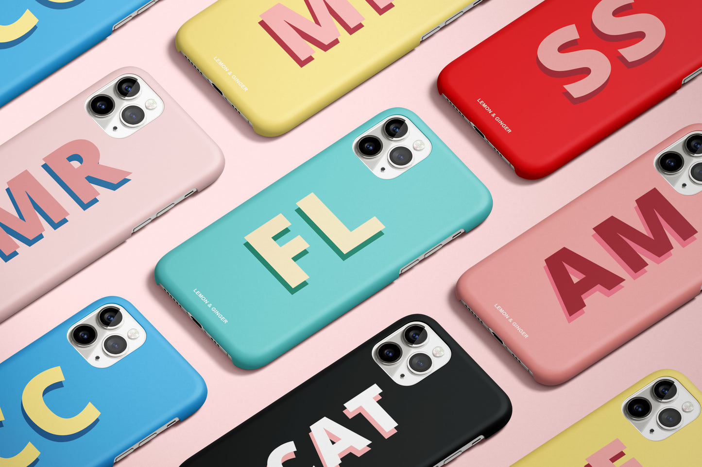 Custom iPhone case * COLORBLOCK *
