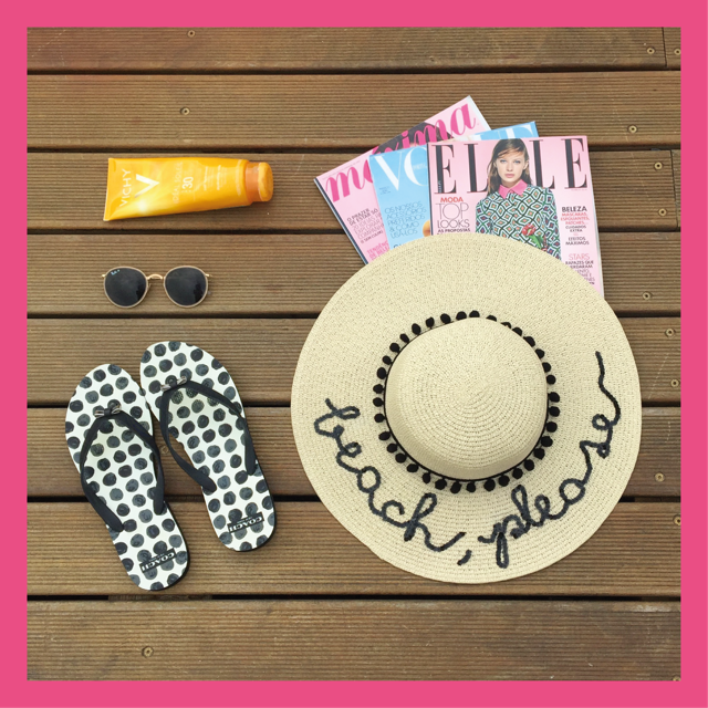 BEACH PLEASE HAT | CHAPÉU "BEACH PLEASE"