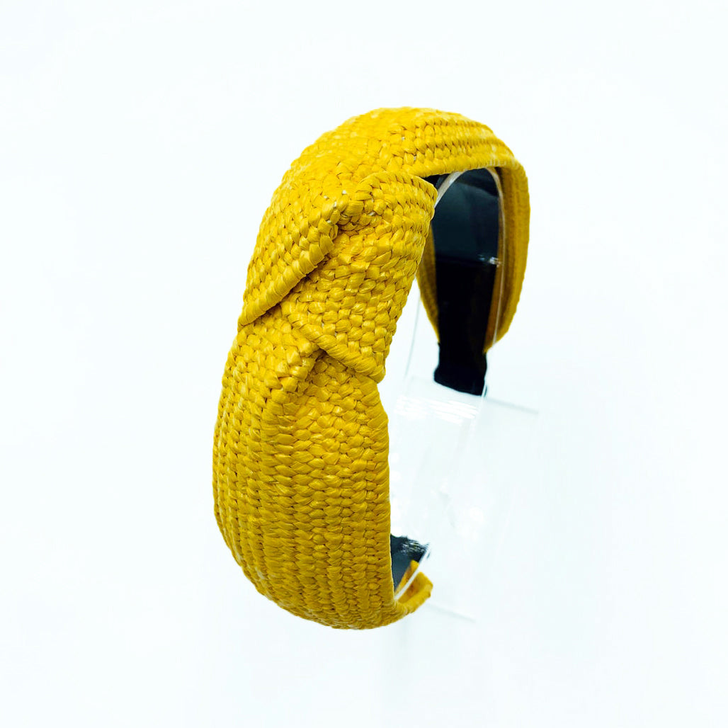 HARPER HEADBAND | Bandolete em ráfia natural