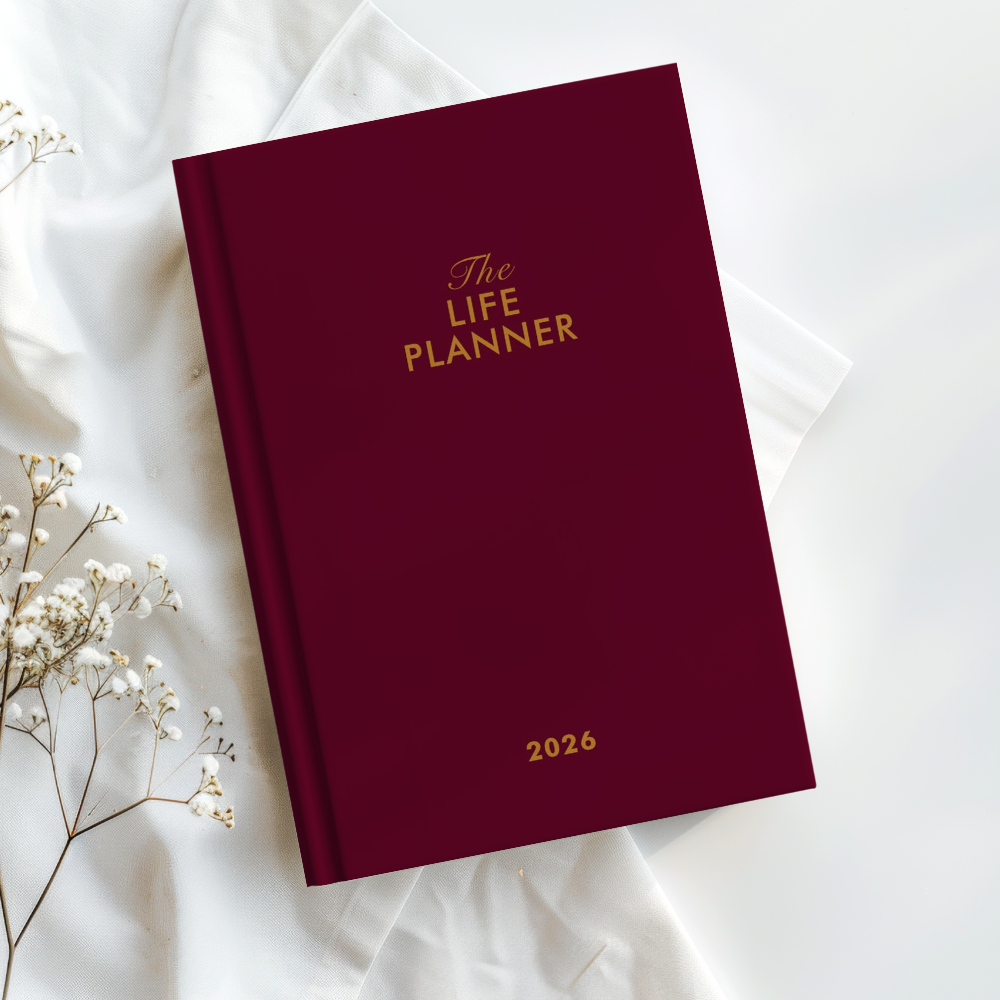 The LIFE PLANNER™ 2026 • BURGUNDY
