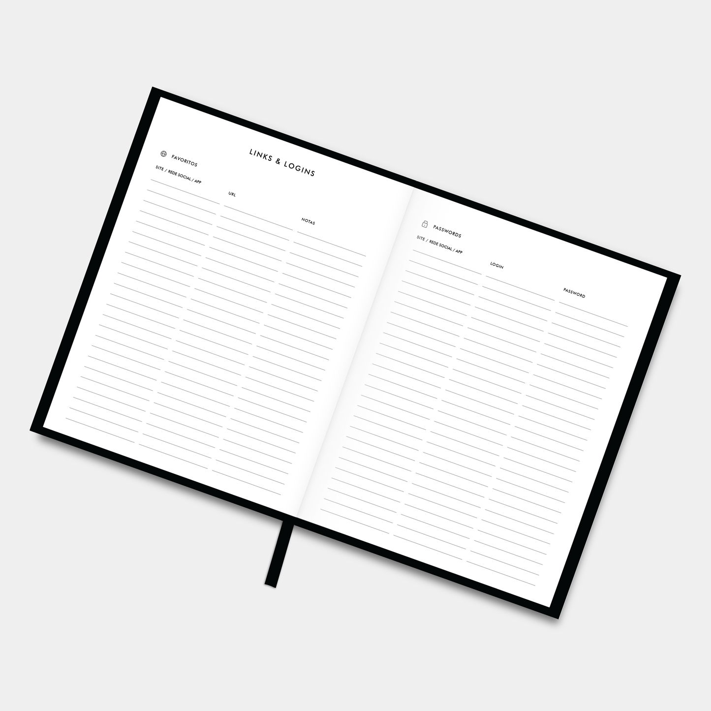 The LIFE PLANNER 2025 • BREATHE • BLACK