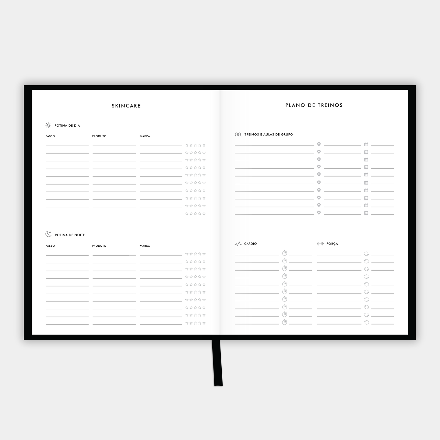 The LIFE PLANNER 2025 • BREATHE • BLACK