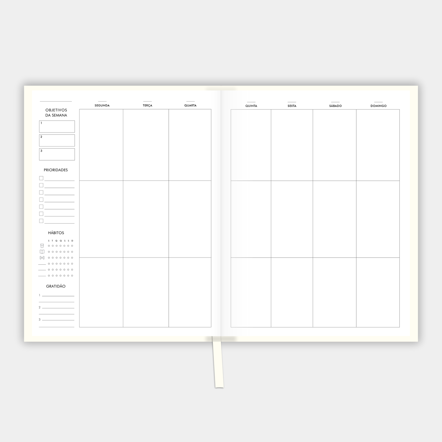 The LIFE PLANNER™ UNDATED • CREAM