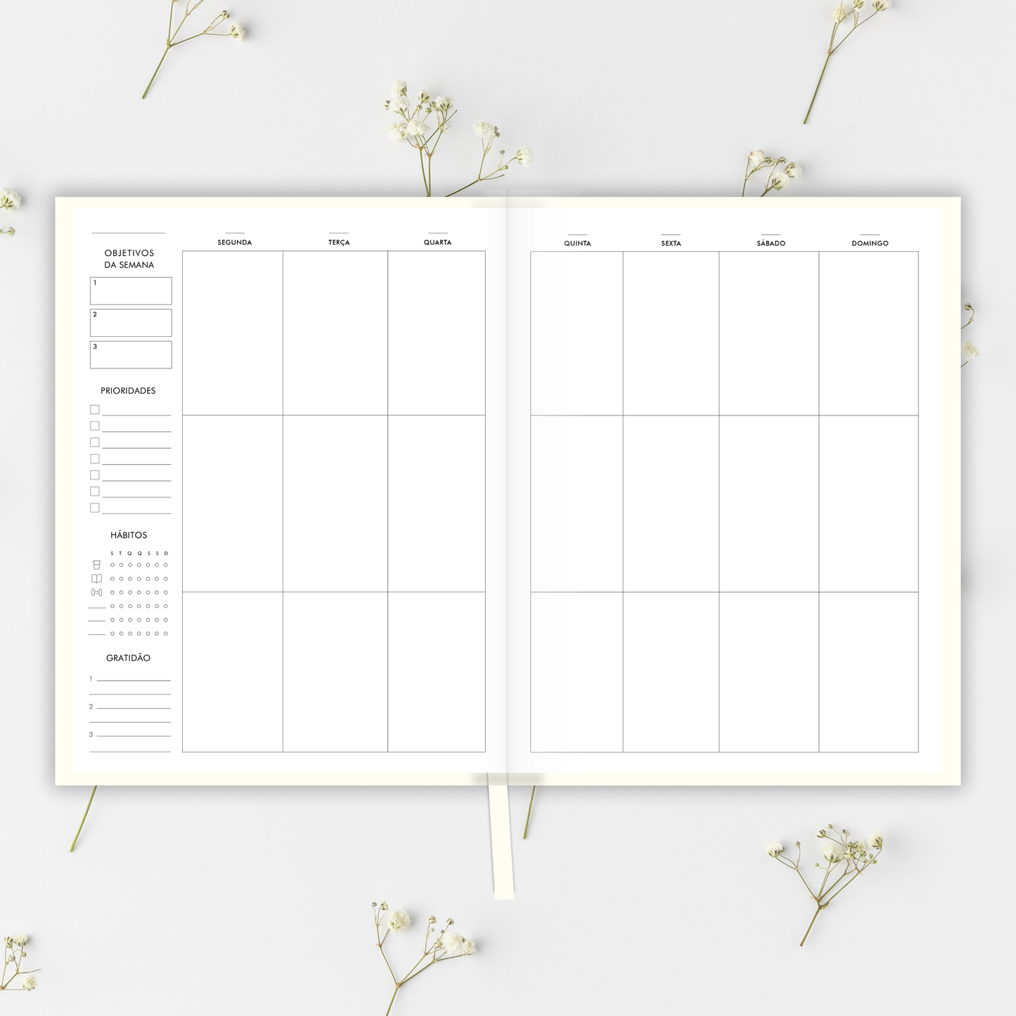 The LIFE PLANNER™ UNDATED • CREAM