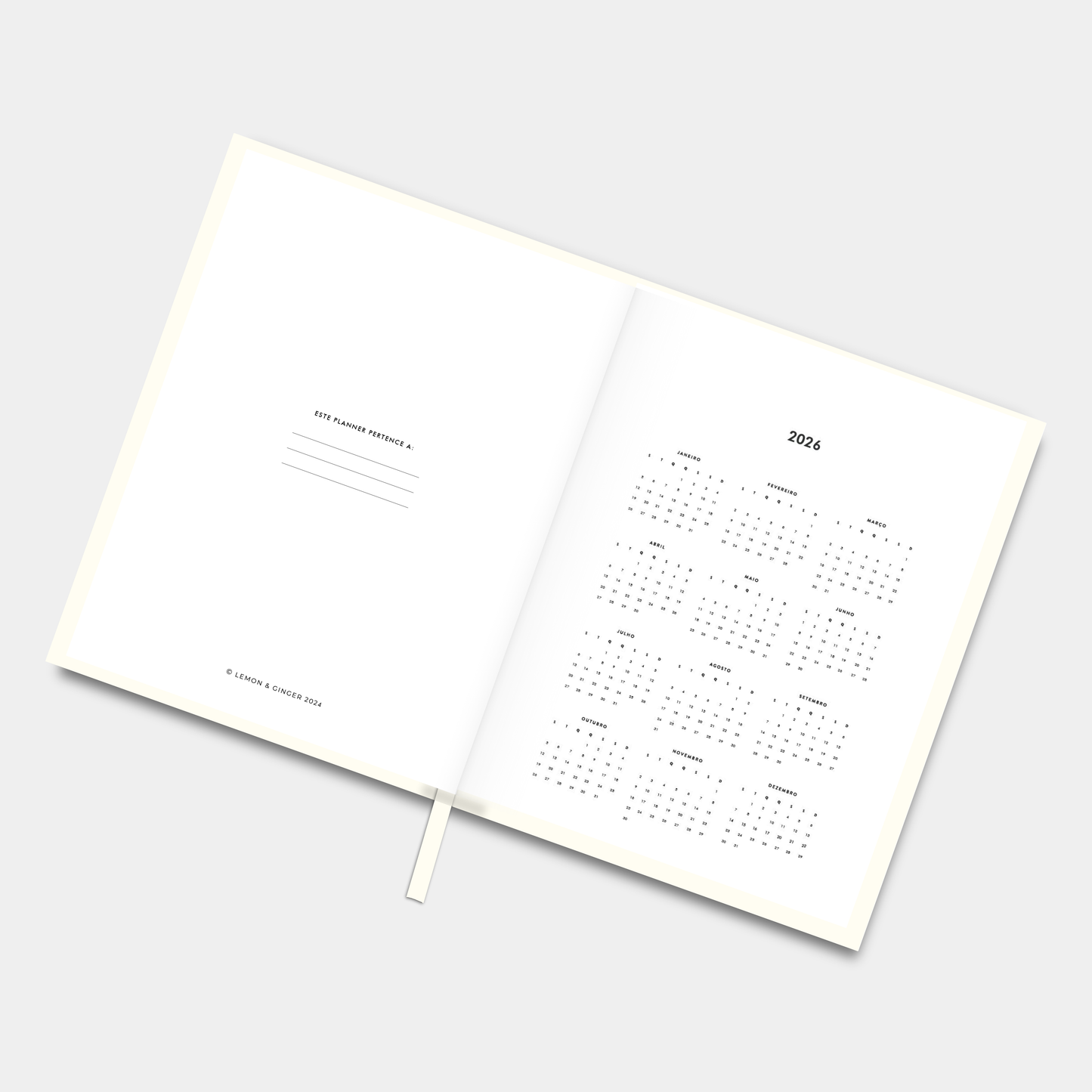 The LIFE Planner™ 2026 • CREAM