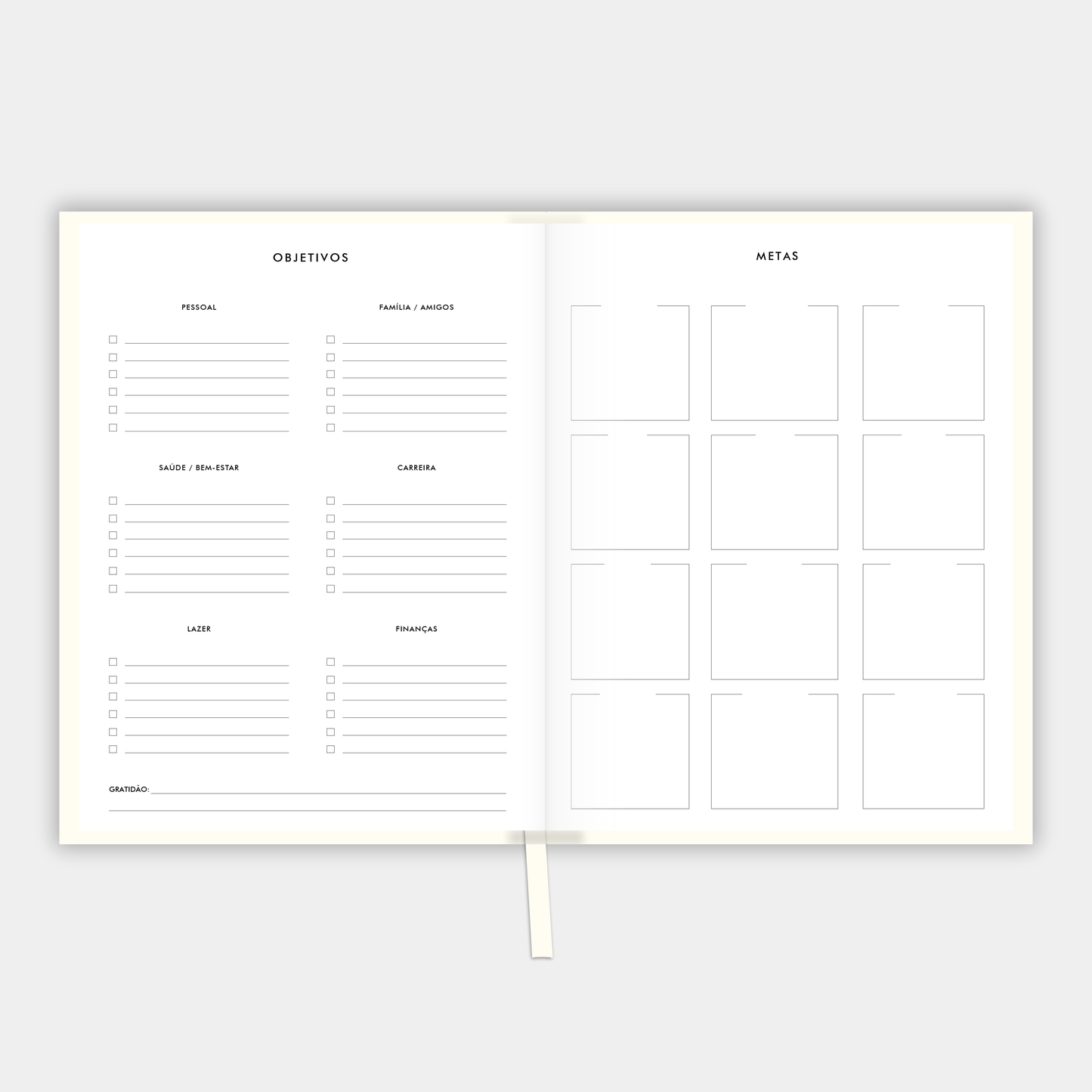 The LIFE PLANNER™ UNDATED • CREAM