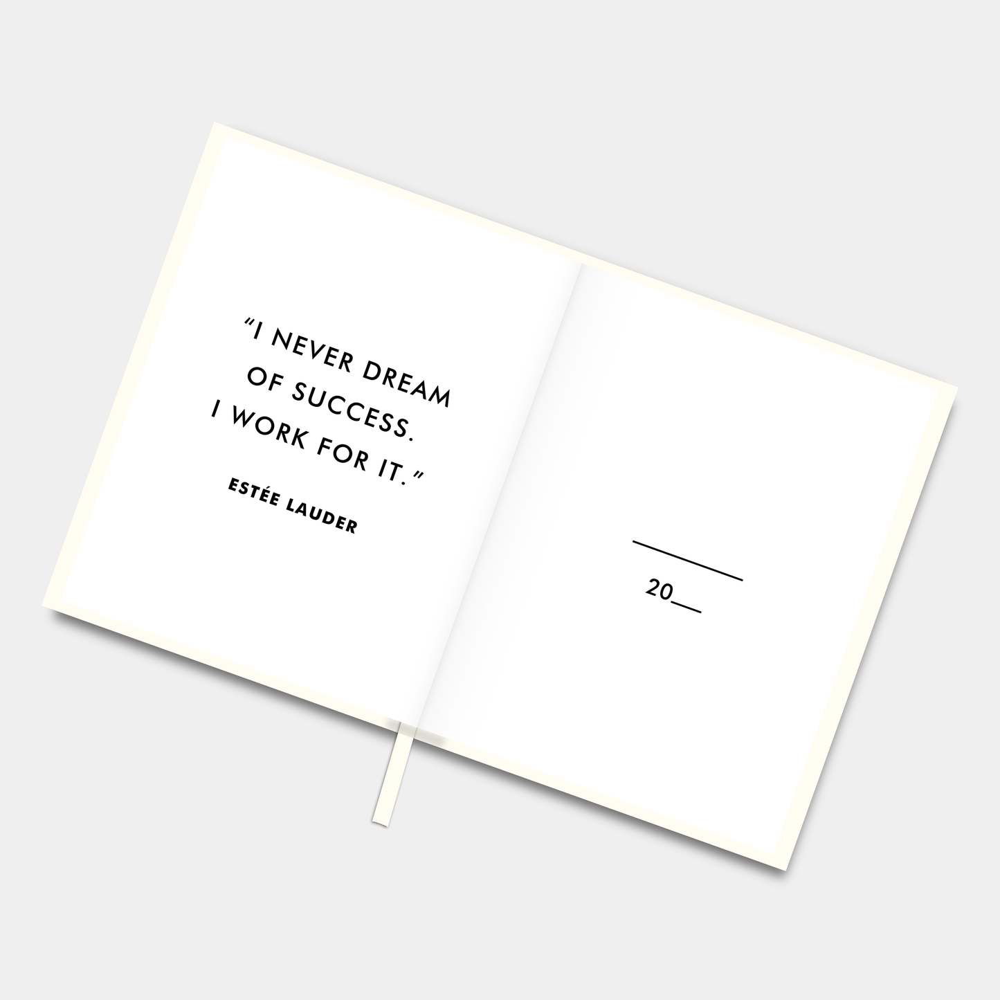 The LIFE PLANNER™ UNDATED • CREAM