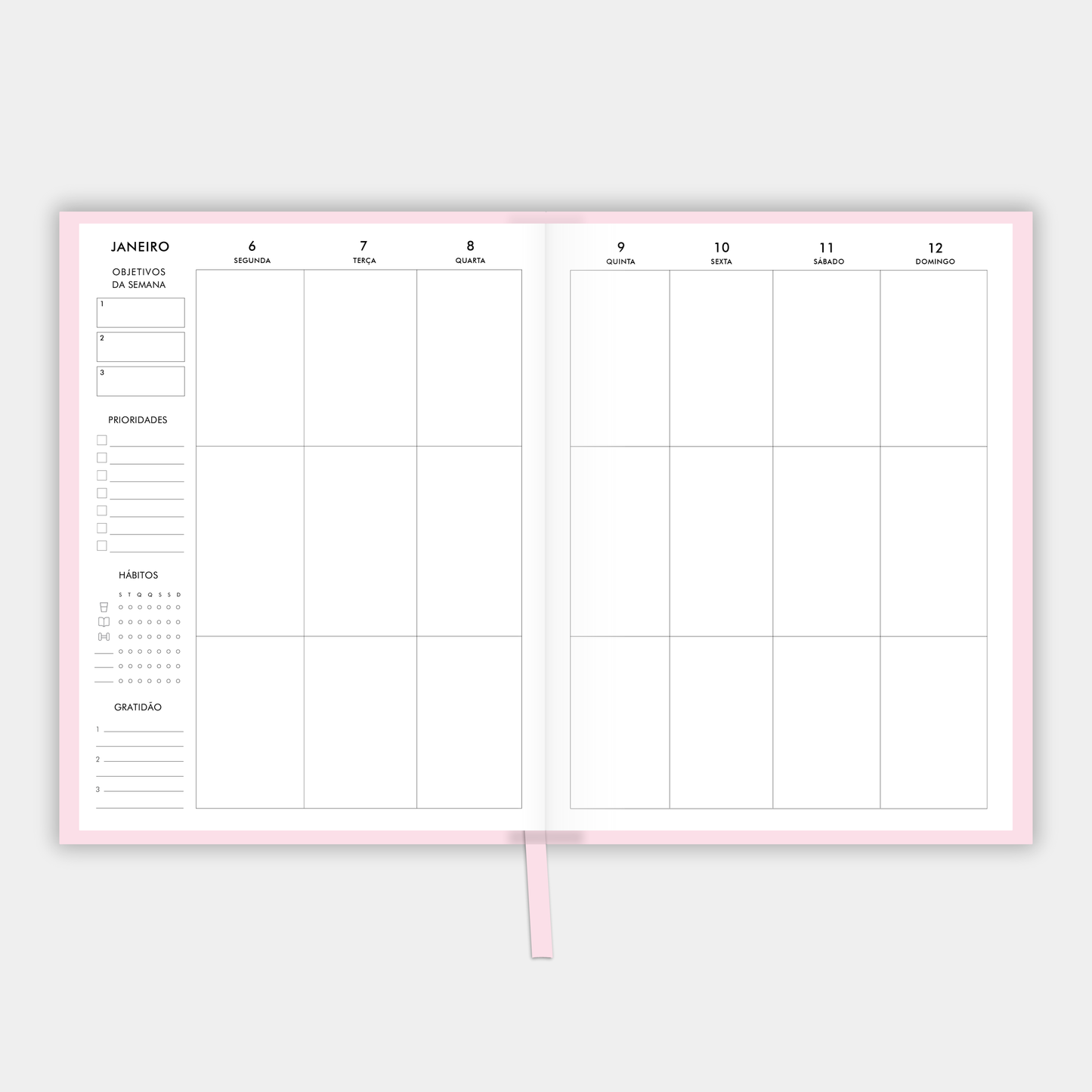 The LIFE PLANNER 2025 • EMPIRE • PINK