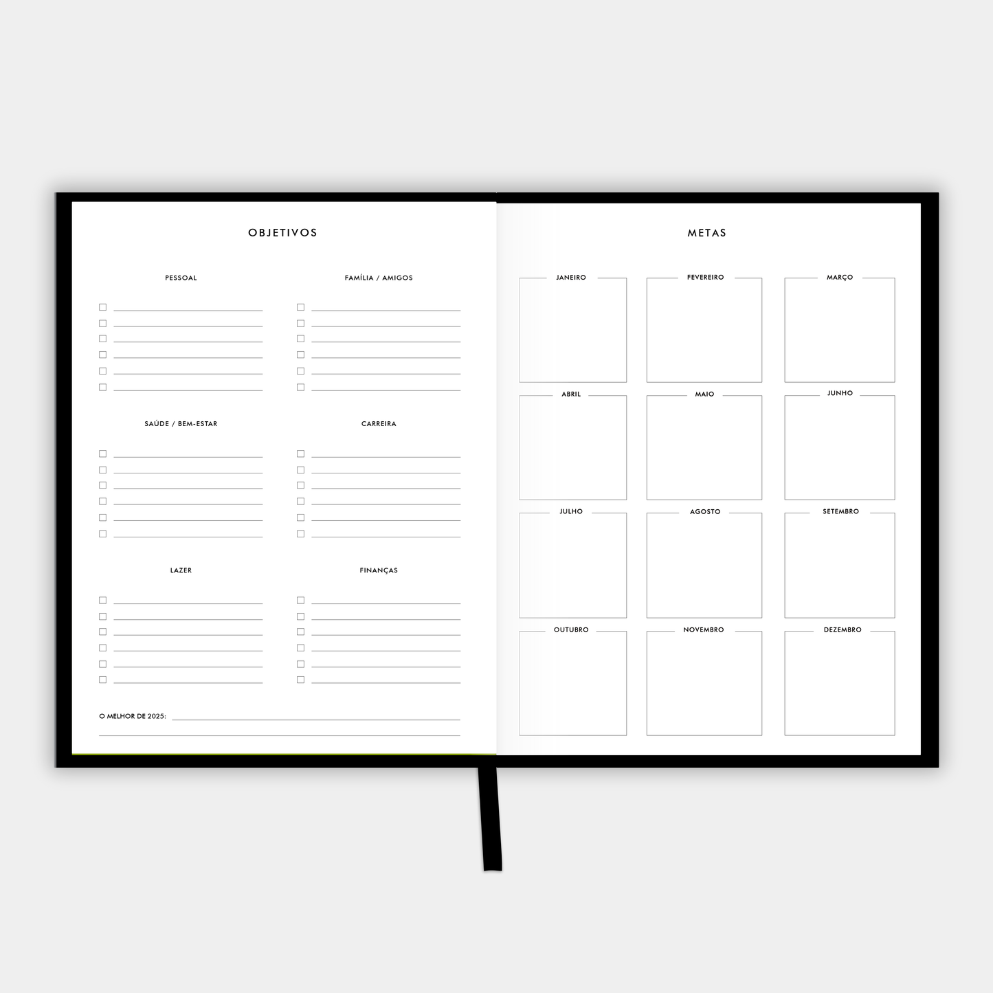 The LIFE PLANNER™ 2026 • BLACK