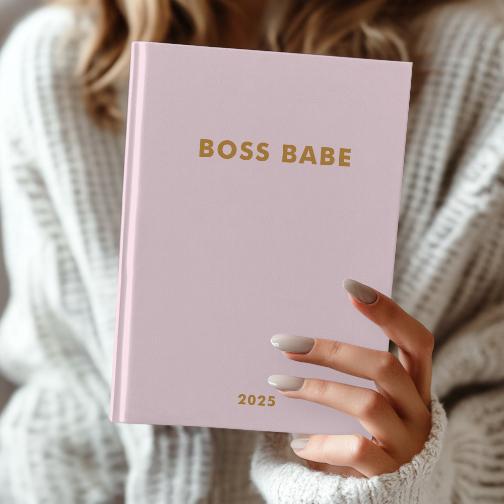 The LIFE PLANNER 2025 • BOSS BABE • PINK