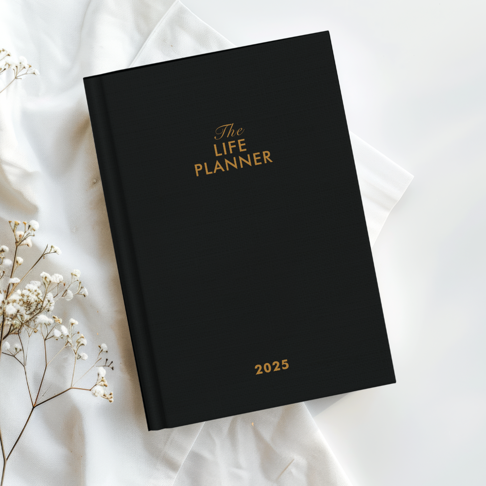 The LIFE PLANNER 2025 • BLACK