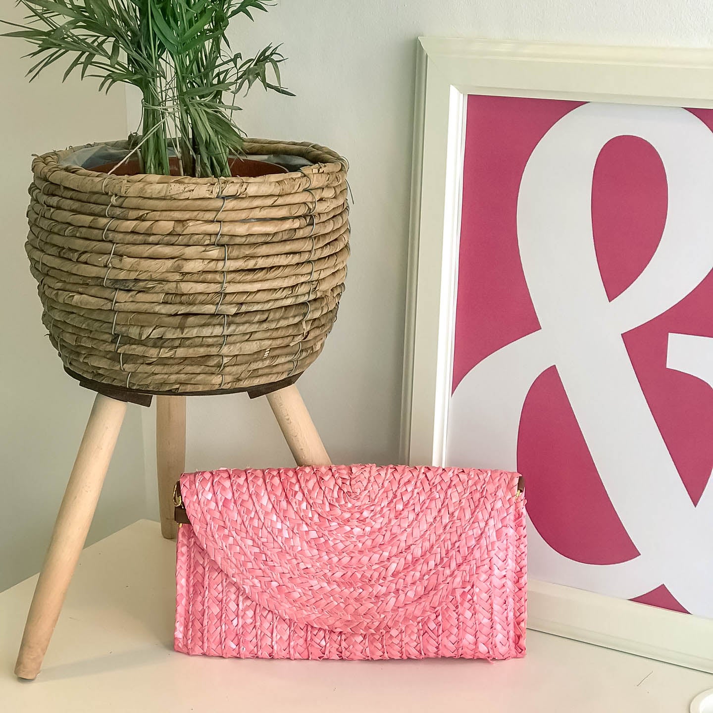 PIPER CLUTCH | LIGHT PINK