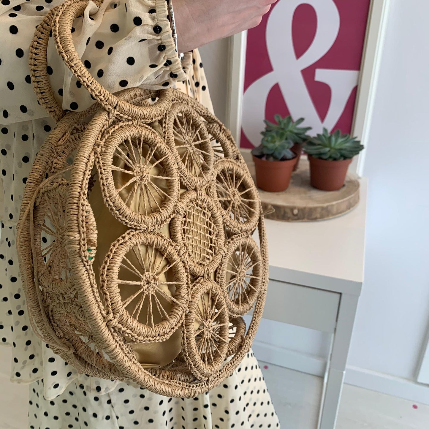 GIANNA BASKET | SAND
