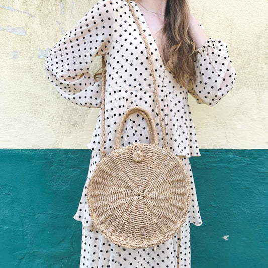 KHLOE ROUND BASKET