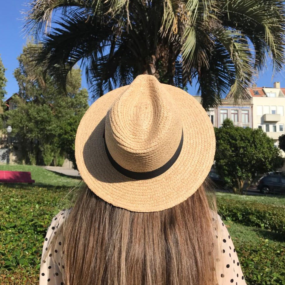 BROOKLYN STRAW HAT | Chapéu modelo FEDORA em ráfia