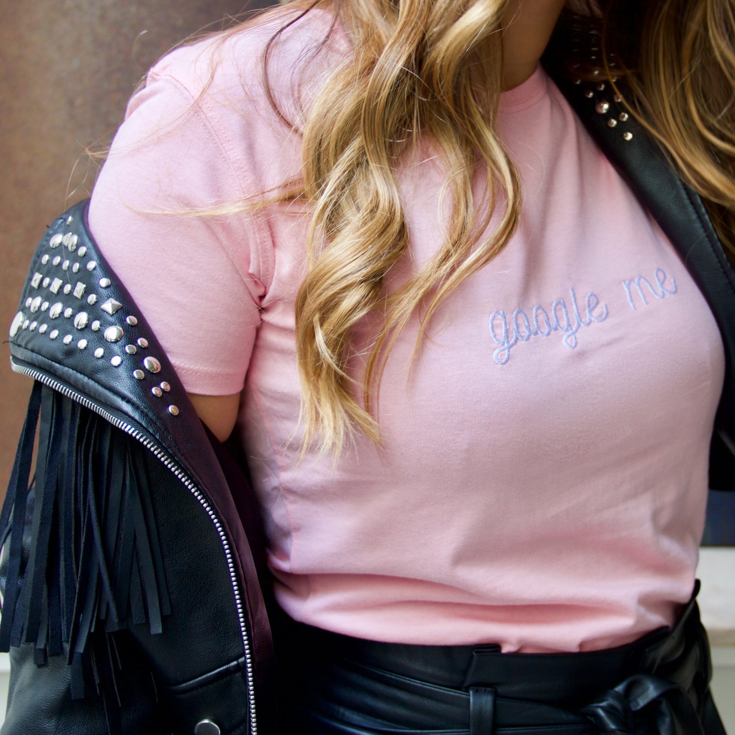 * GOOGLE ME * EMBROIDERED TEE L&G | T-shirt bordada GOOGLE ME