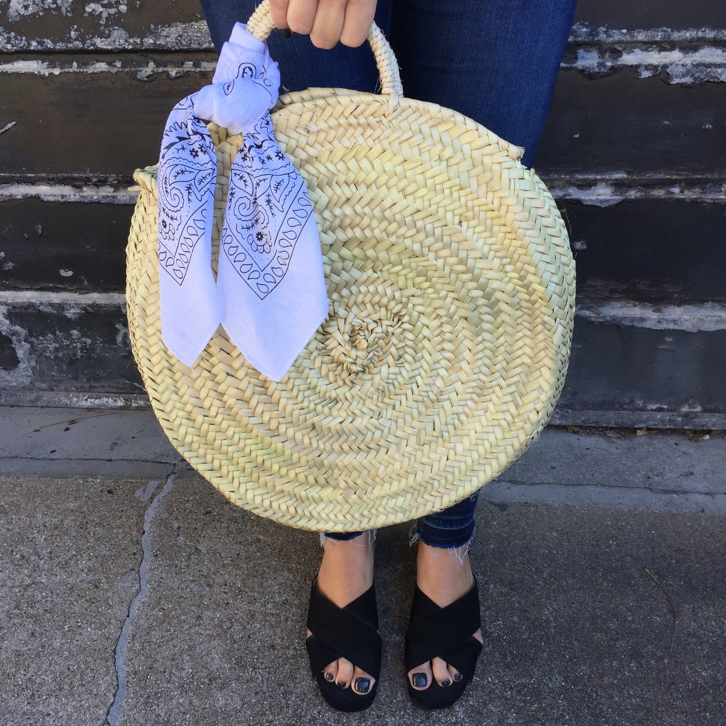 CIRCULAR MONOGRAM BASKET | Cesto redondo personalizado com Monograma
