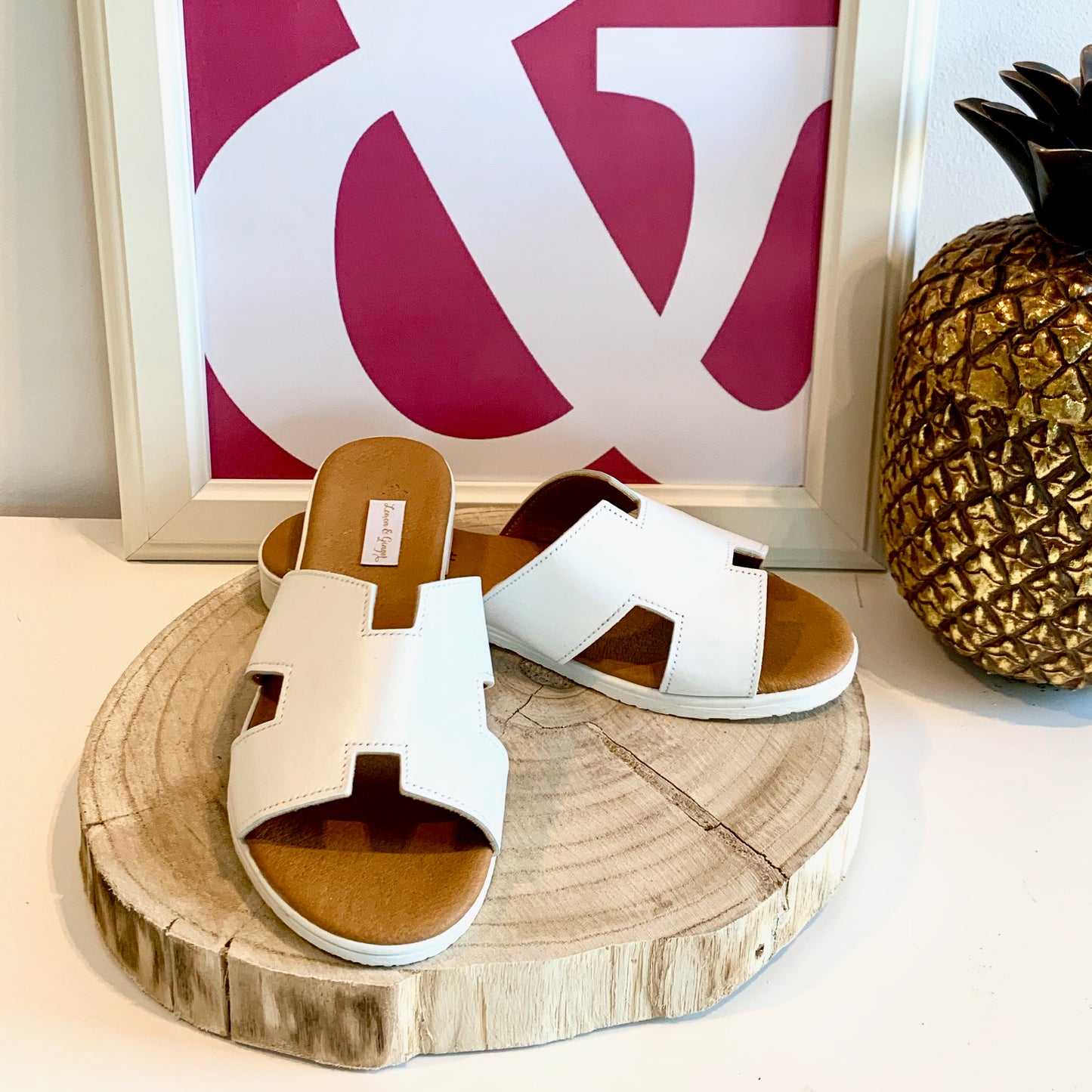 HERMIONE SANDALS | WHITE