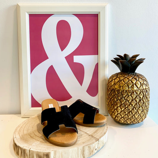 HERMIONE SANDALS | BLACK