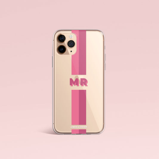 Custom iPhone case *MODERN MONOGRAM *