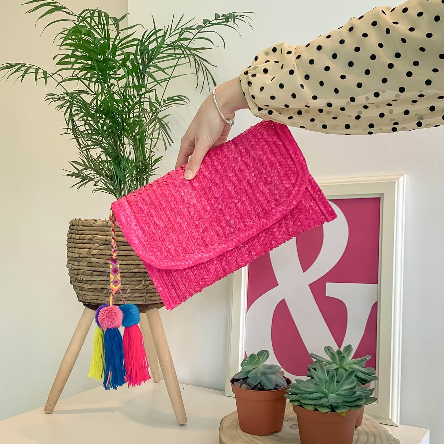 POPPY CLUTCH | PINK