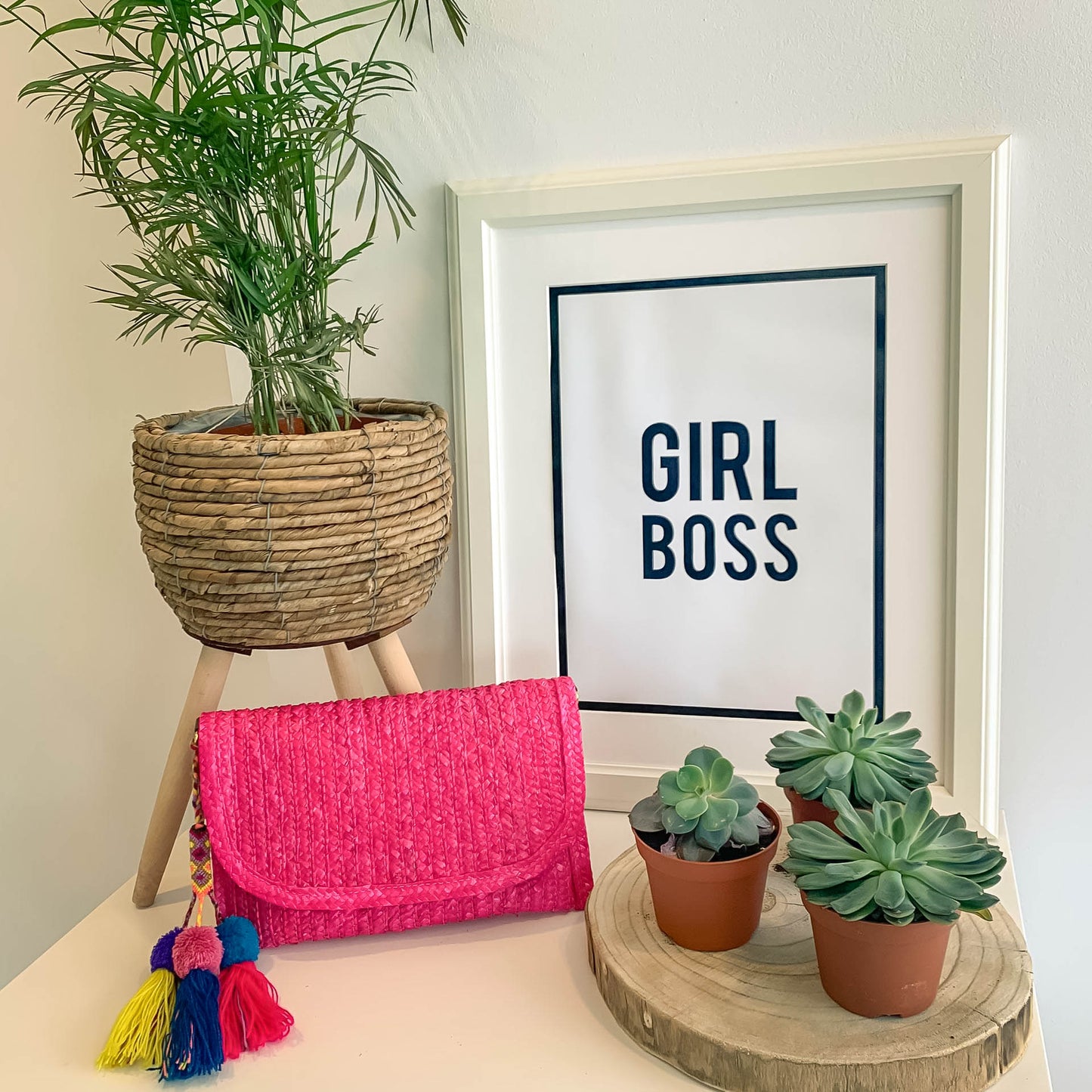 POPPY CLUTCH | PINK