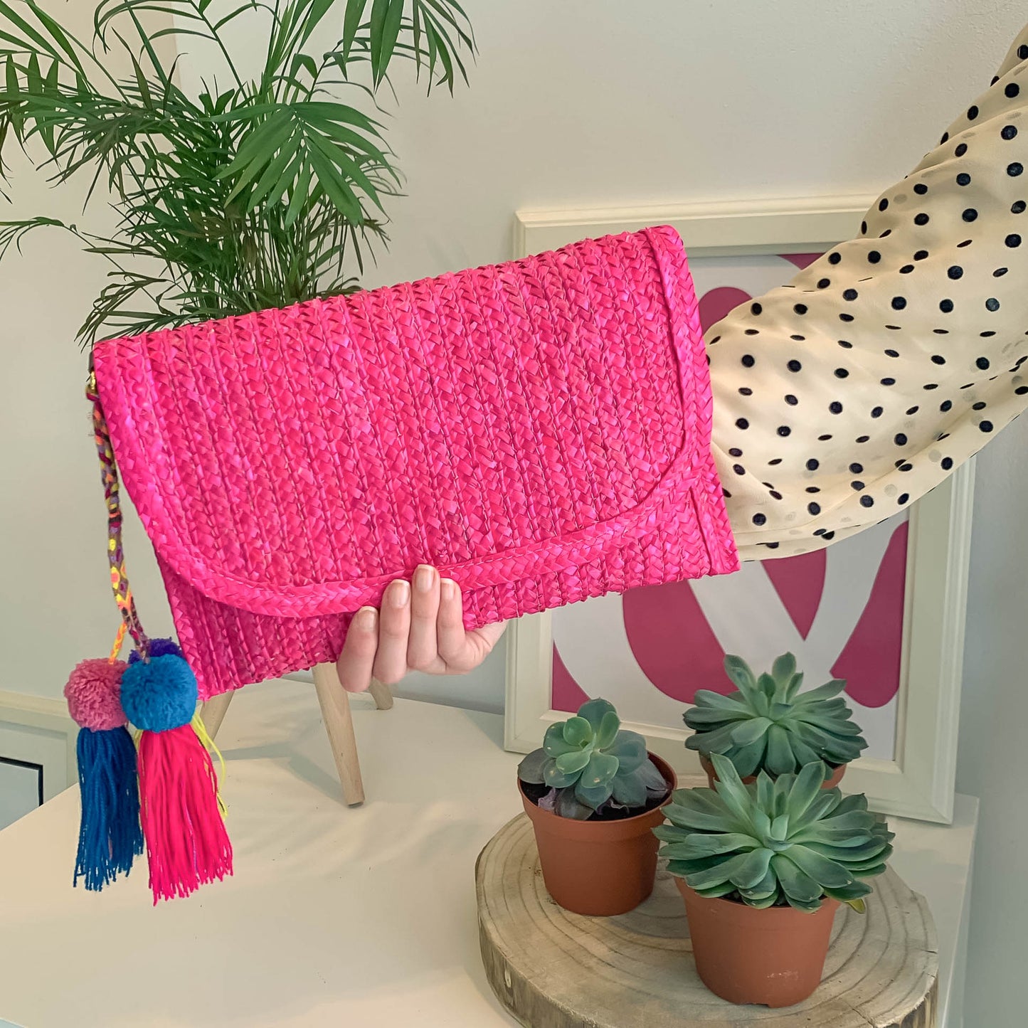 POPPY CLUTCH | PINK